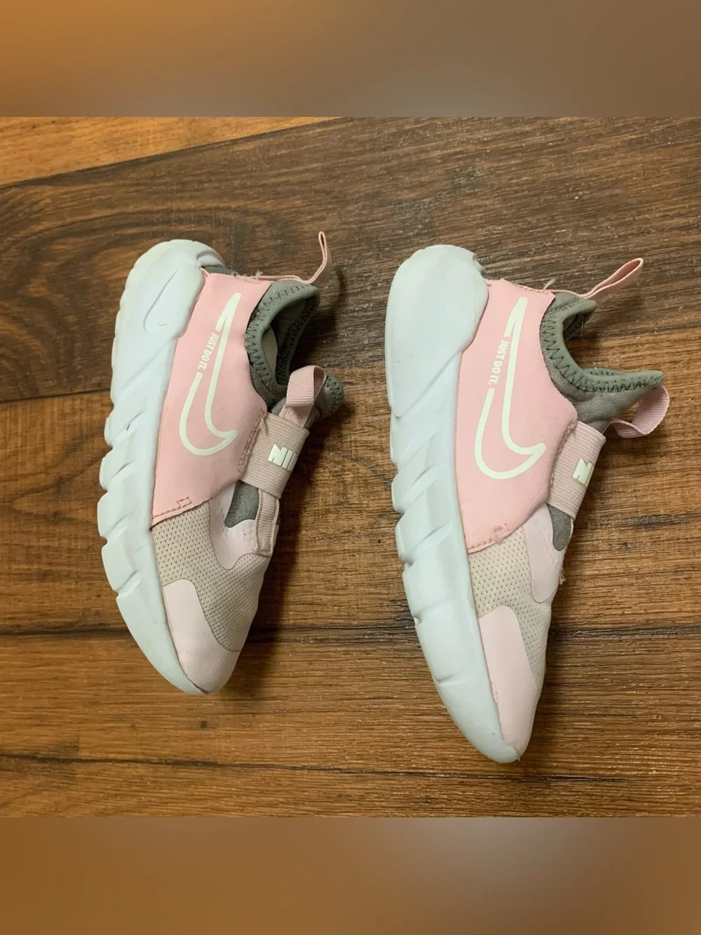 Nike Younger Kids' Flex Runner 2 Running Pink Shoes Sneakers Size 1Y